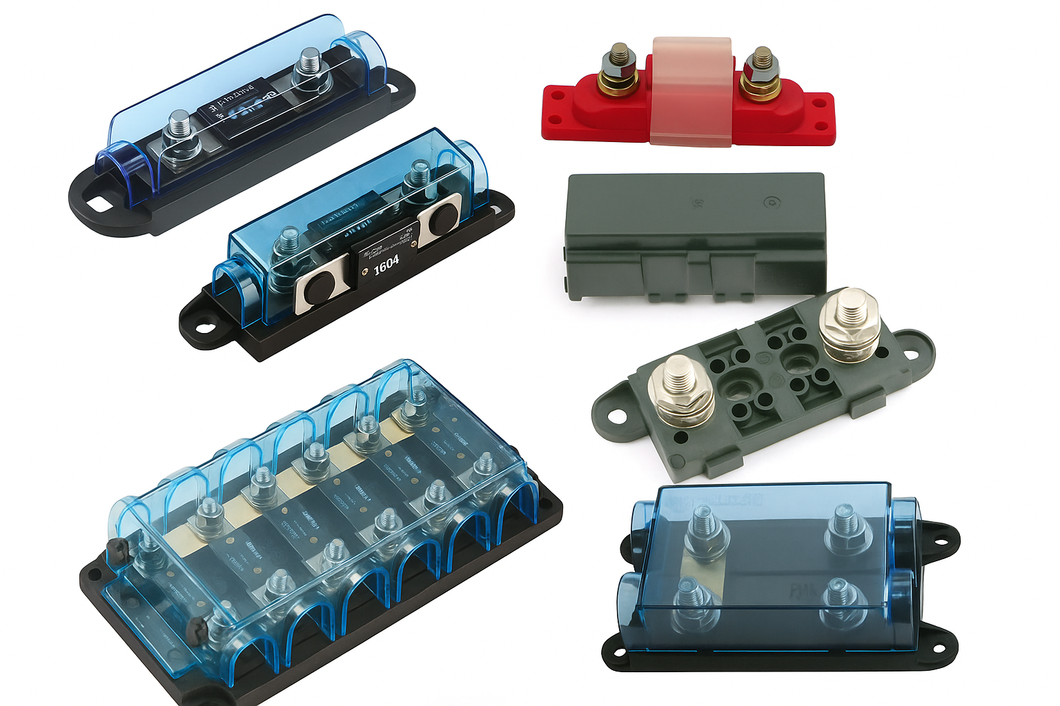 ANL-Sicherungshalter 1-, 2- oder 6-fach (Steckplatz)